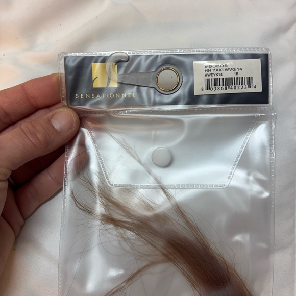 SENSATIONNEL Argan Oil Hair Extension - Brown and Black YAKI 14” 1B main image 6